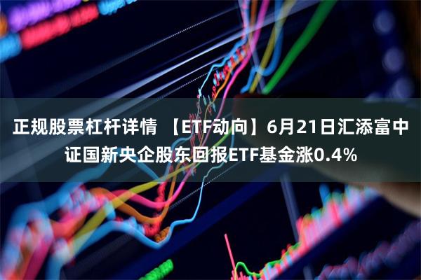 正规股票杠杆详情 【ETF动向】6月21日汇添富中证国新央企股东回报ETF基金涨0.4%