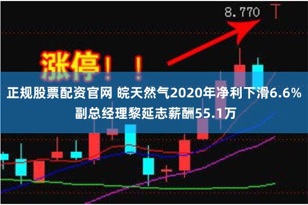 正规股票配资官网 皖天然气2020年净利下滑6.6% 副总经理黎延志薪酬55.1万