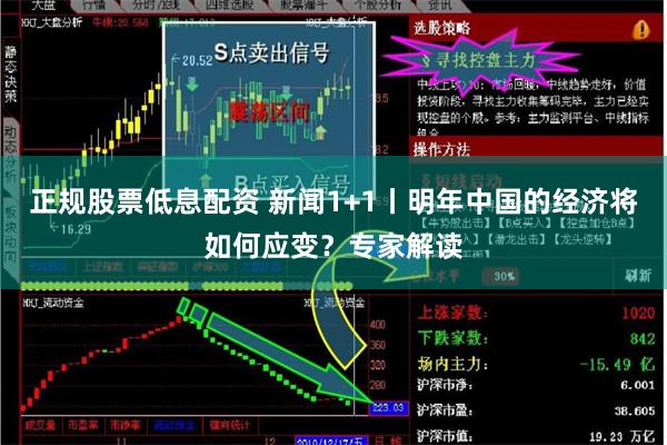 正规股票低息配资 新闻1+1丨明年中国的经济将如何应变？专家解读